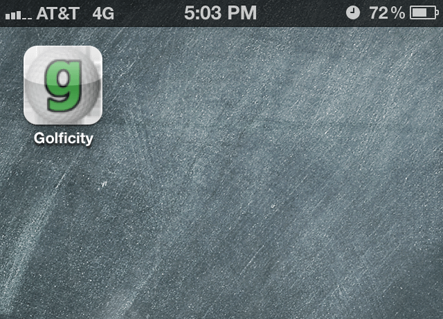 mobile golf social network - Golficity on your iphone