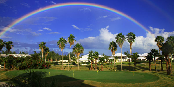 Provo Golf Club in Turks and Caicos - Rainbow