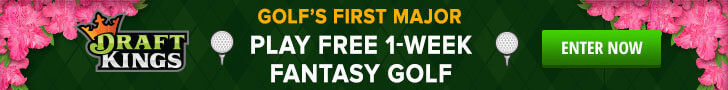 Masters Fantasy Golf DraftKings