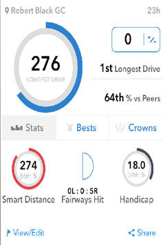 Arccos Driver Review - Stats