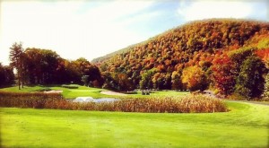 West Point Golf Course Mountains