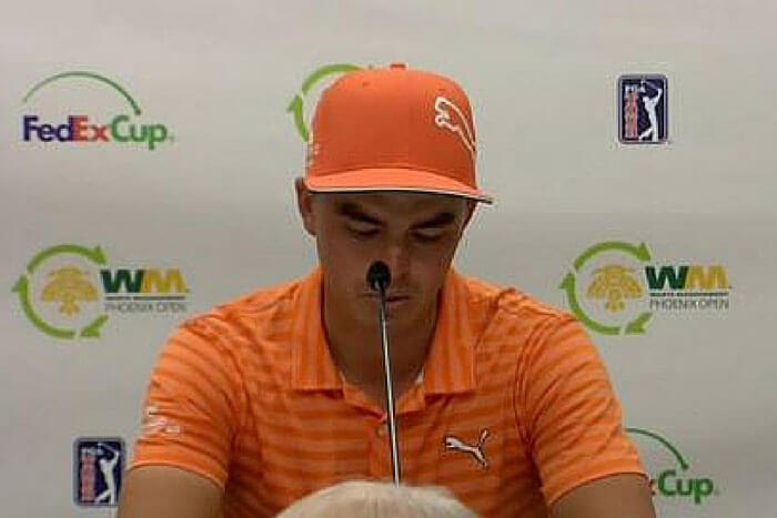 Rickie Fowler Gets Emotional