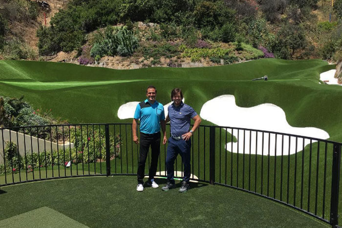 Mark Wahlberg Backyard Golf Course