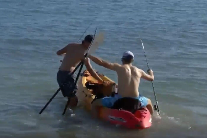 Spieth and Smylie Go Fishing