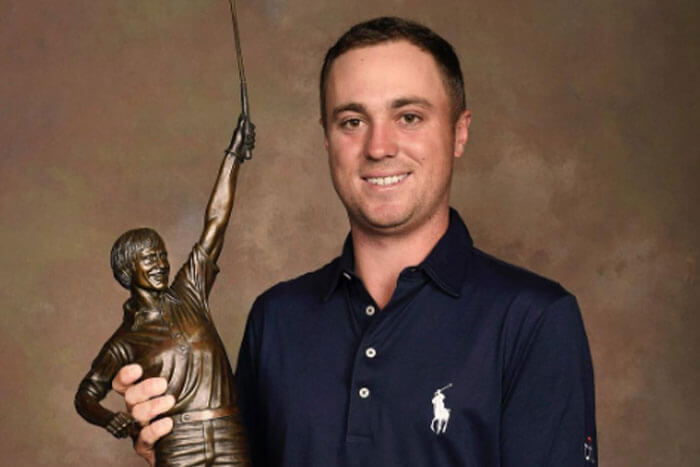 Justin Thomas Player of the Year 2017