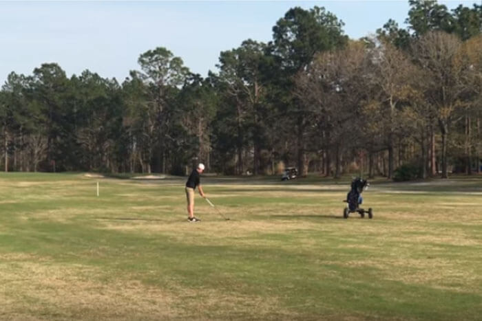 12-Year-Old from Jesup Georgia Sinks an Epic Albatross