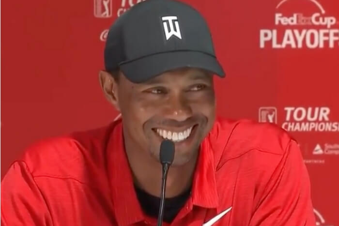 Tiger Woods Drinks in Paris