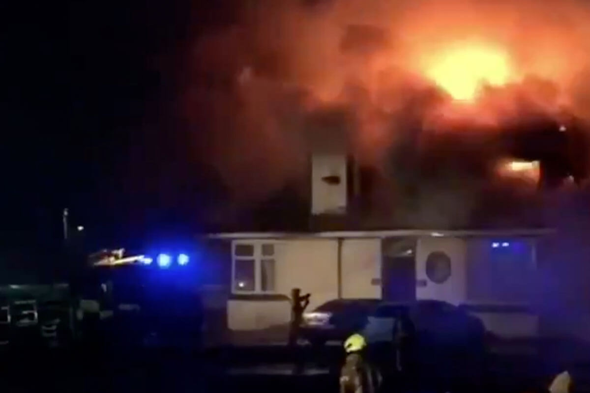 Machrihanish-Clubhouse-Was-Destroyed-by-Fire