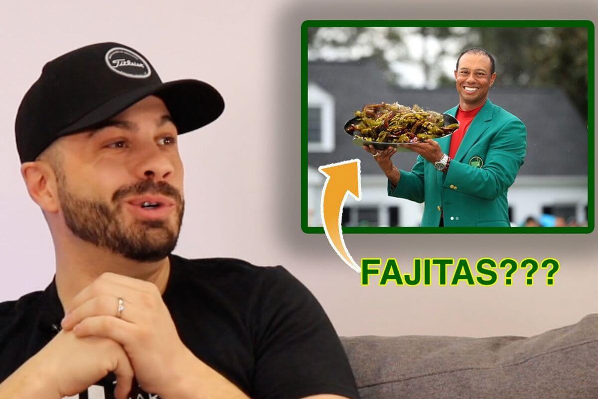 TWIG Tiger Woods Masters Fajitas Champions Dinner