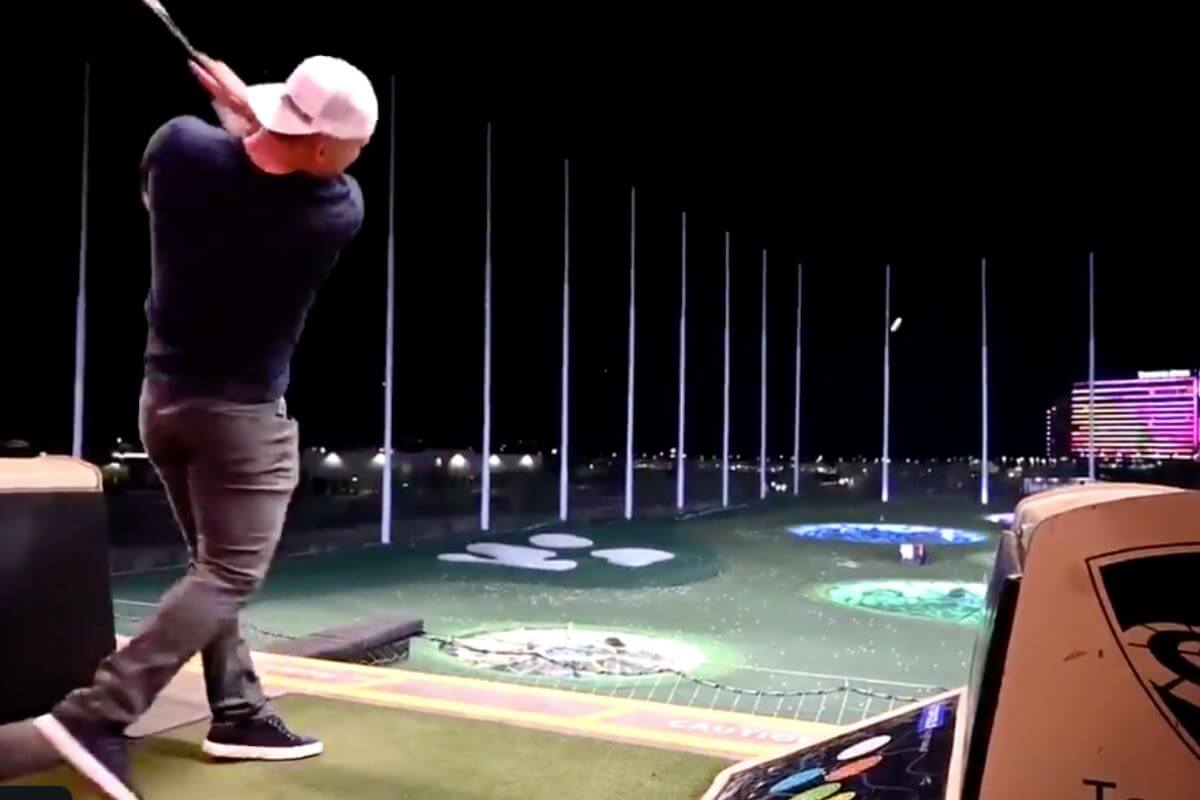 Mike Trout TopGolf