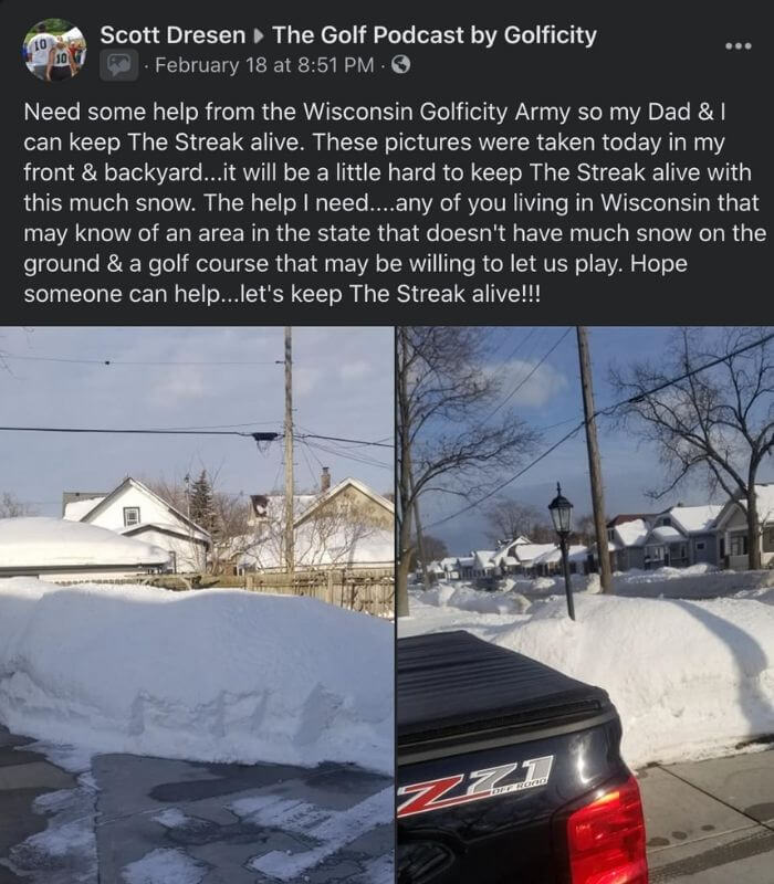 Scott Dressen the STREAK