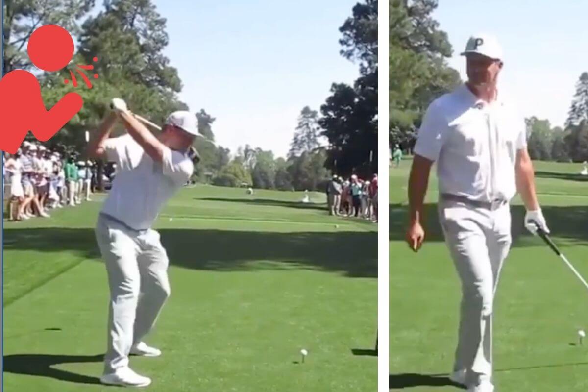 Bryson Coughing Back Swing