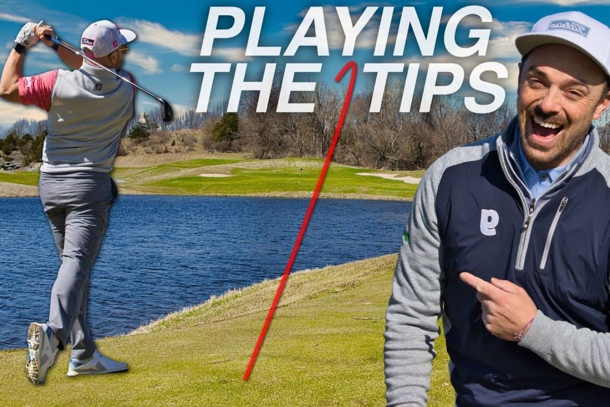 Playing the Tips Ballyowen Golf