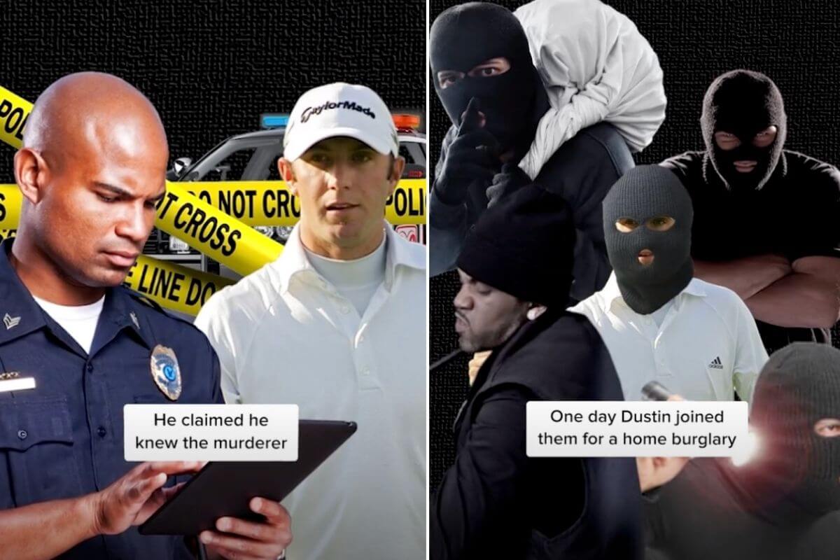 Dustin Johnson Burglary Jail