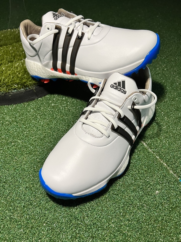 adidas Tour 360 Boost 2.0 Golf Shoe in Blue for Men