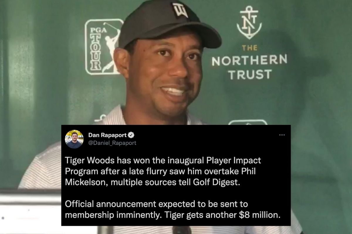 Tiger Woods Wins PIP