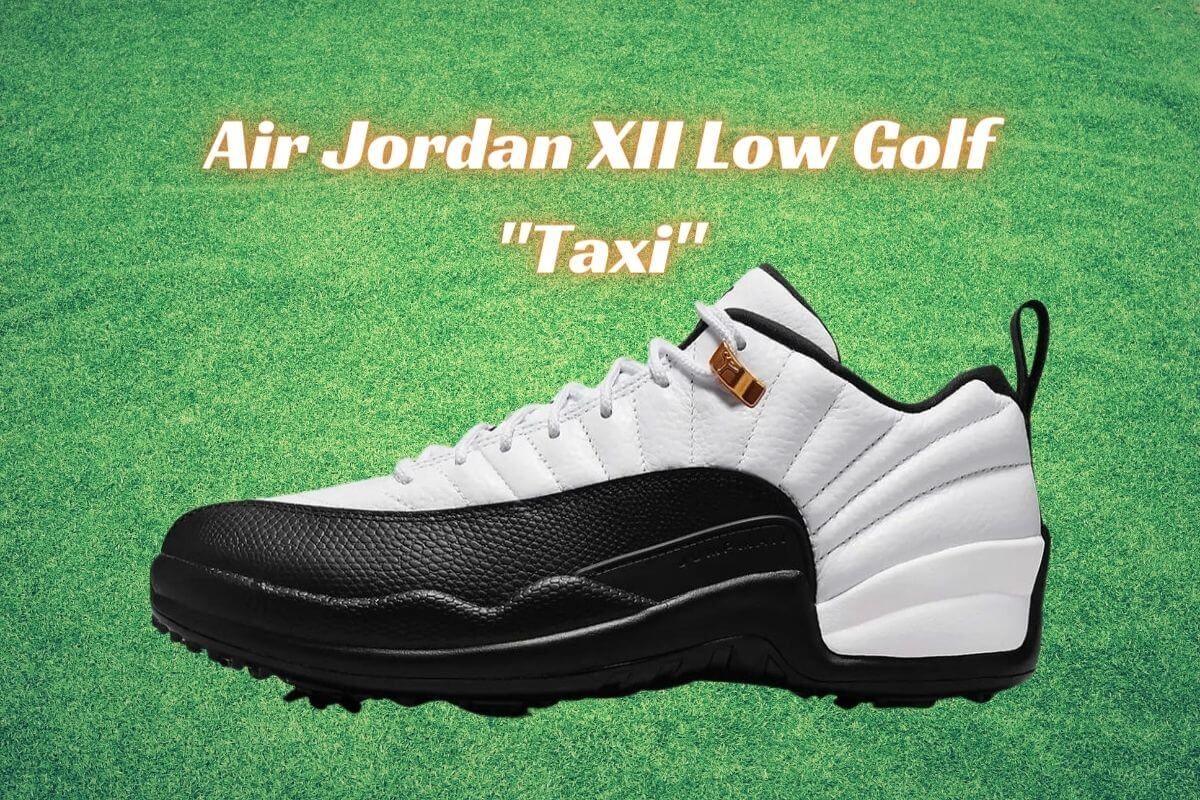 28.5cm Nike Air Jordan 12 Low Golf Taxi