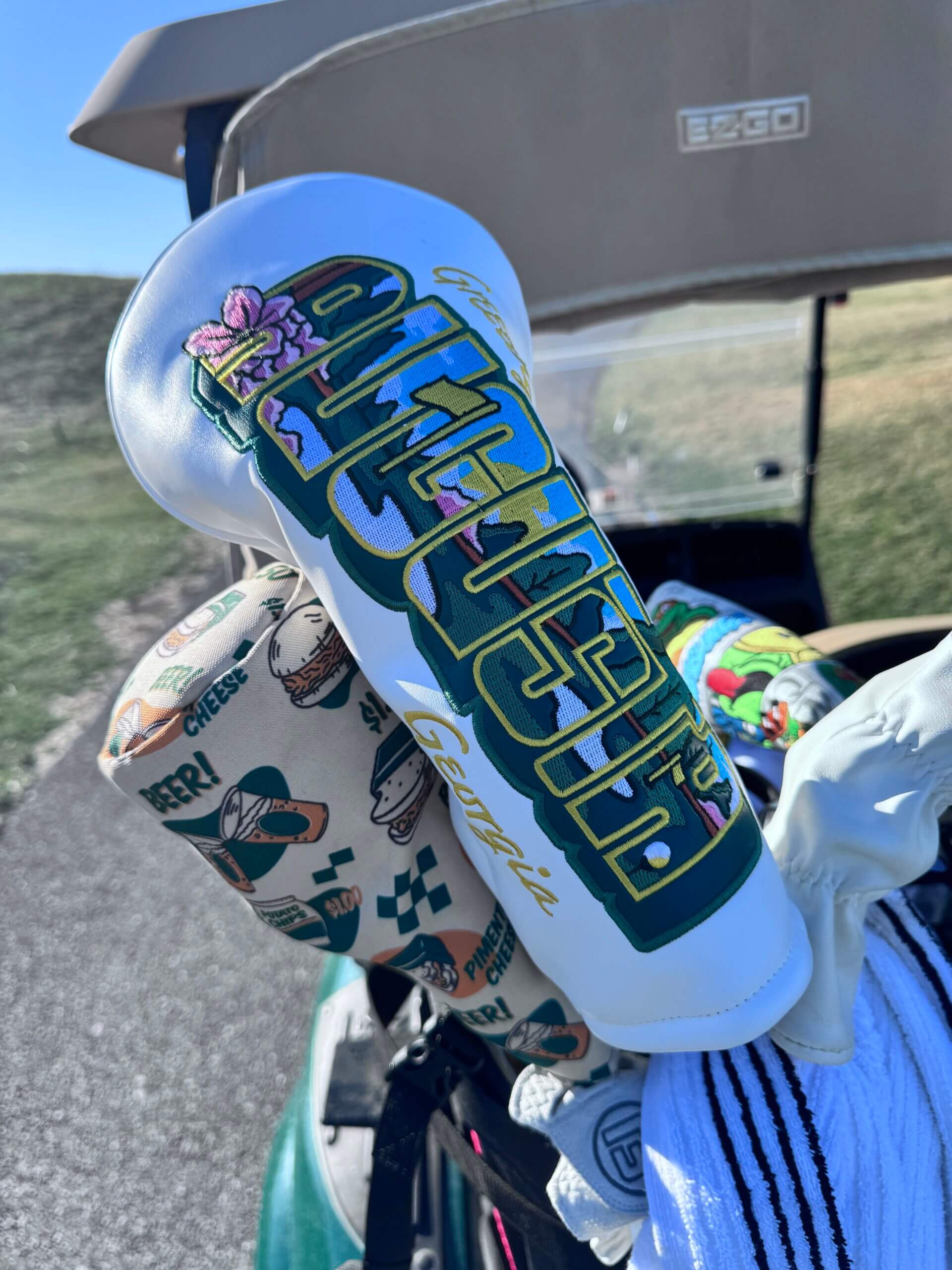 This Augusta-themed Headcover from Cayce Golf is Perfect for Masters Fans