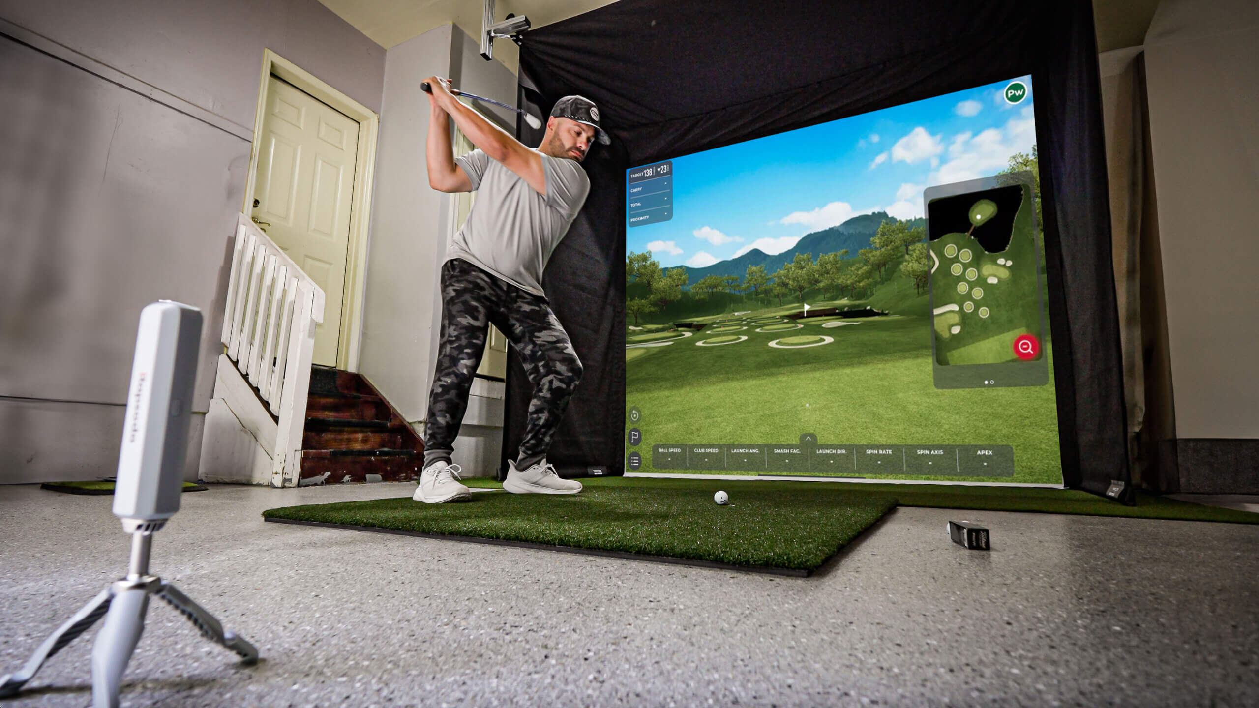 Vanishing Golf Simulator